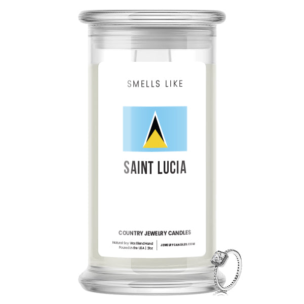 Smells Like Saint Lucia Country Jewelry Candles