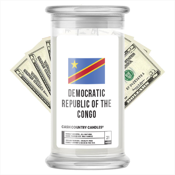 Democratic Republic Of The Congo Cash Country Candles