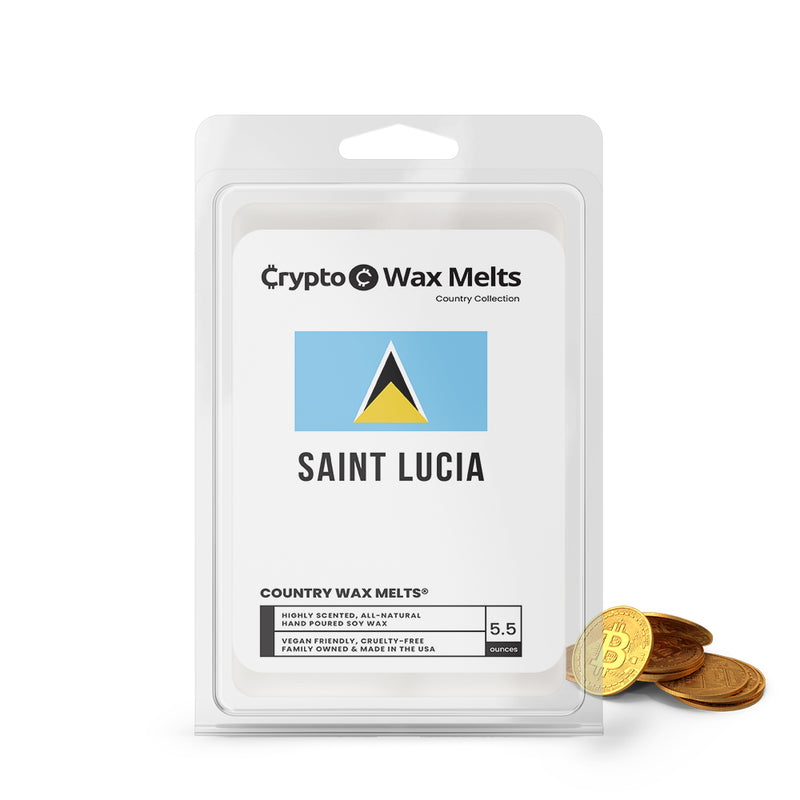 Saint Lucia Country Crypto Wax Melts