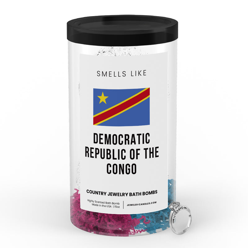 Smells Like Democratic Republic of the Congo Country Jewelry Bath Bombs
