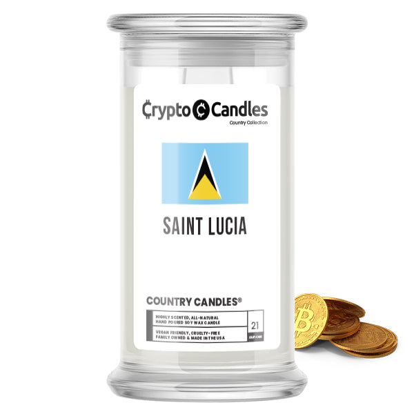 Saint Lucia Country Crypto Candles