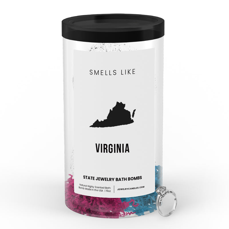 Smells Like Virginia State Jewelry Bath Bombs