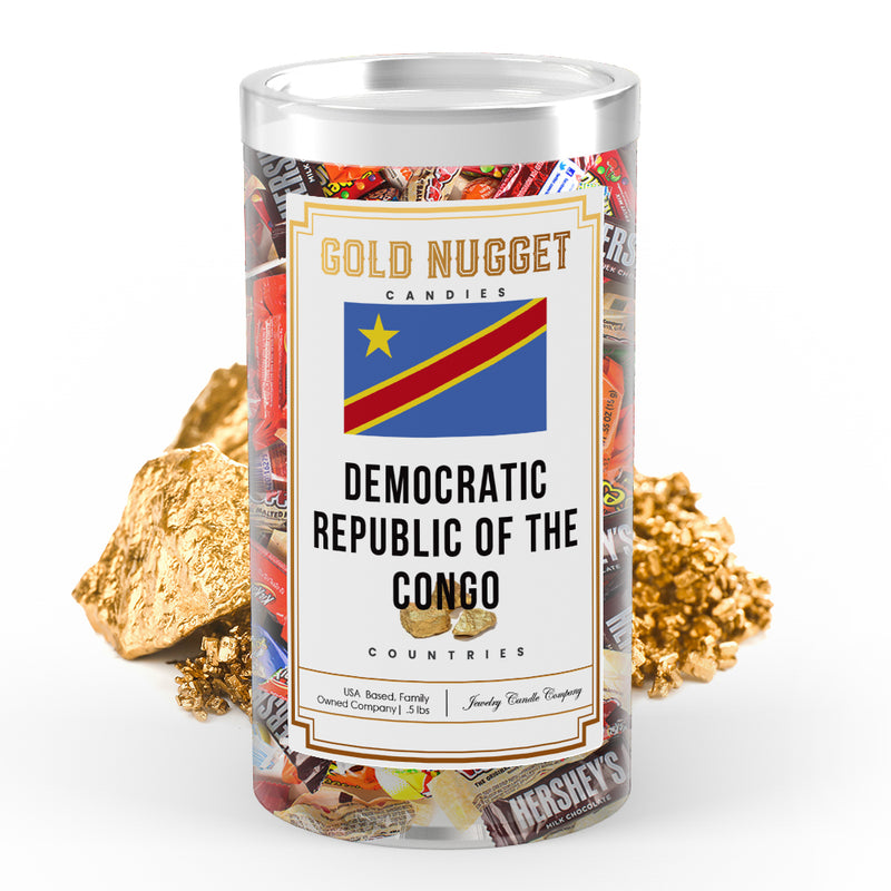 Democratic Republic Of The Congo Countries Gold Nugget Candy