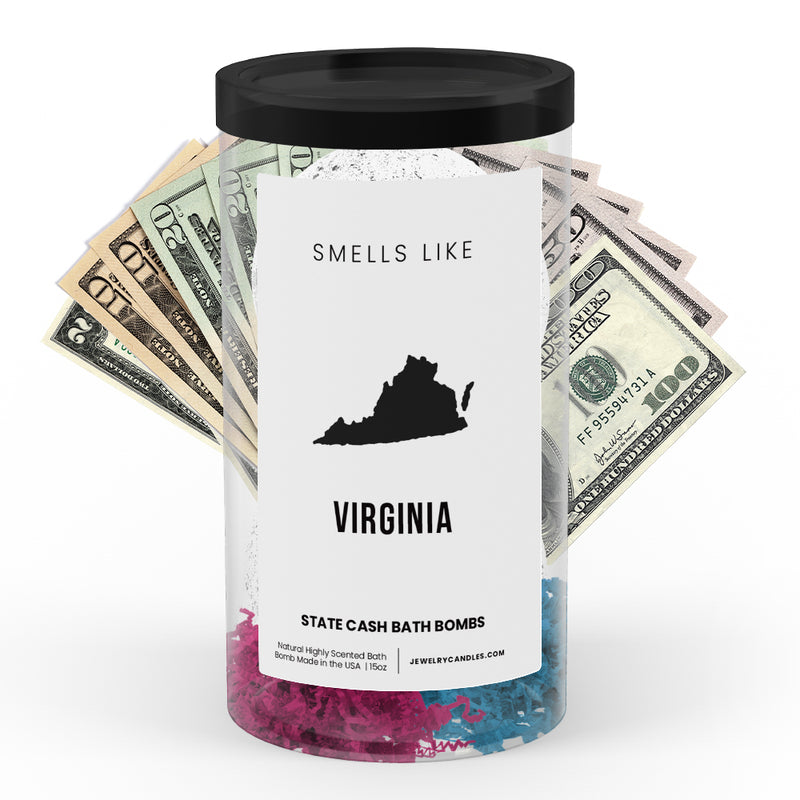 Smells Like Virginia State Cash Bath Bombs