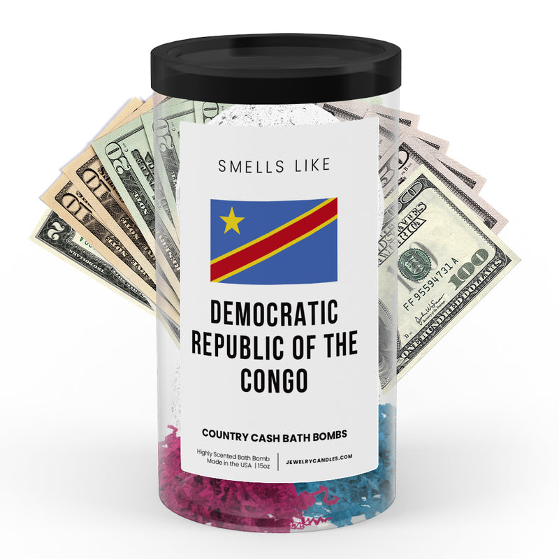 Smells Like Democratic Republic of the Congo Country Cash Bath Bombs
