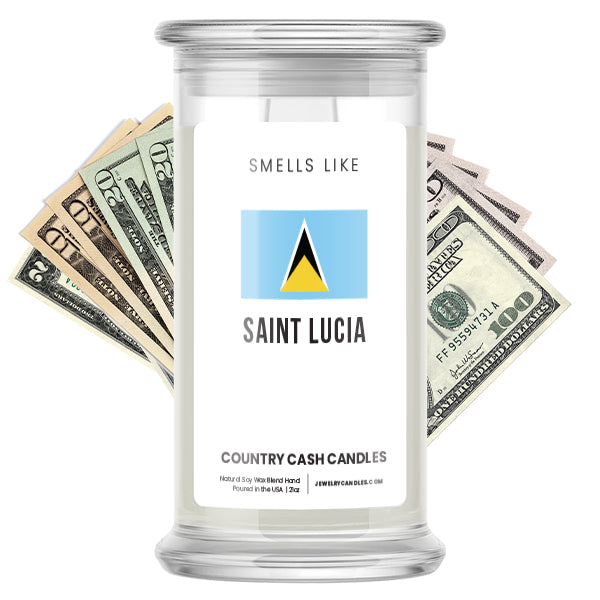 Smells Like Saint Lucia Country Cash Candles
