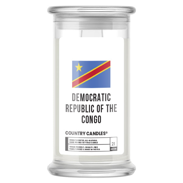 Democratic Republic Of The Congo Country Candles
