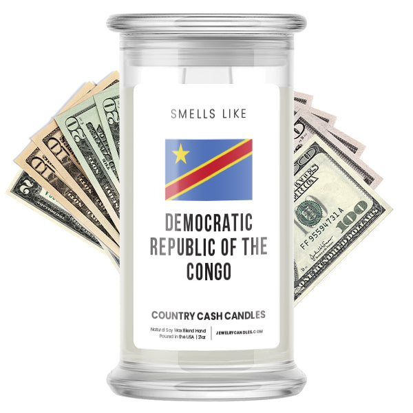 Smells Like Democratic Republic of the Congo Country Cash Candles