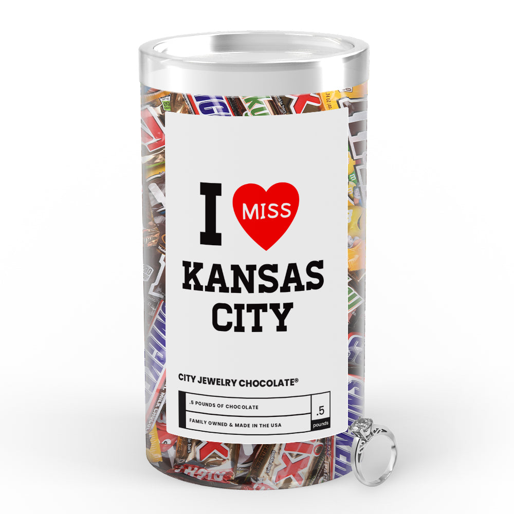 I miss Kansas City Jewelry Chocolate