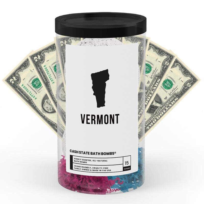 Vermont Cash State Bath Bombs