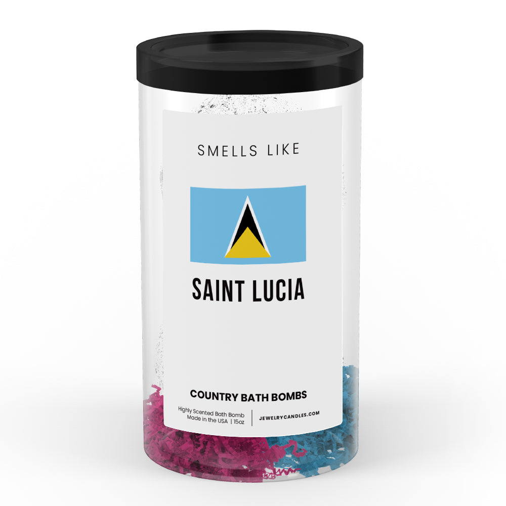 Smells Like Saint Lucia Country Bath Bombs