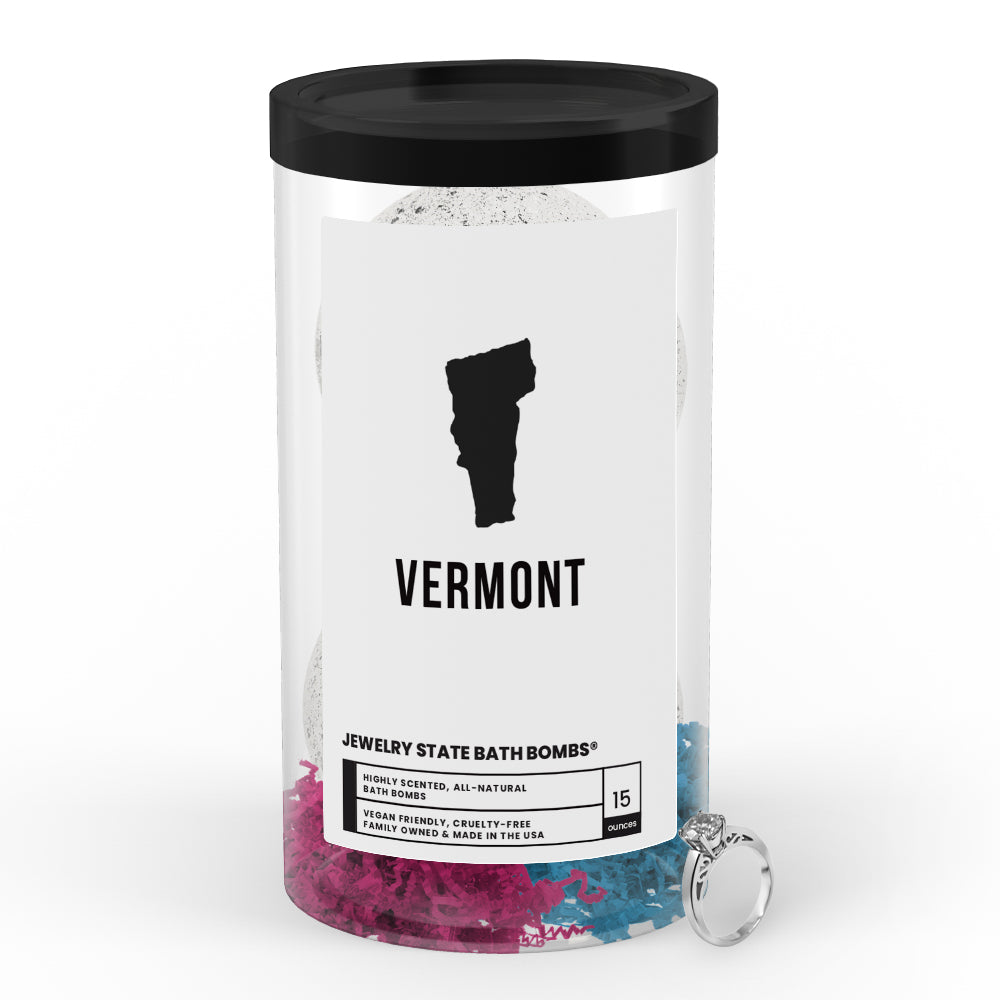 Vermont Jewelry State Bath Bombs