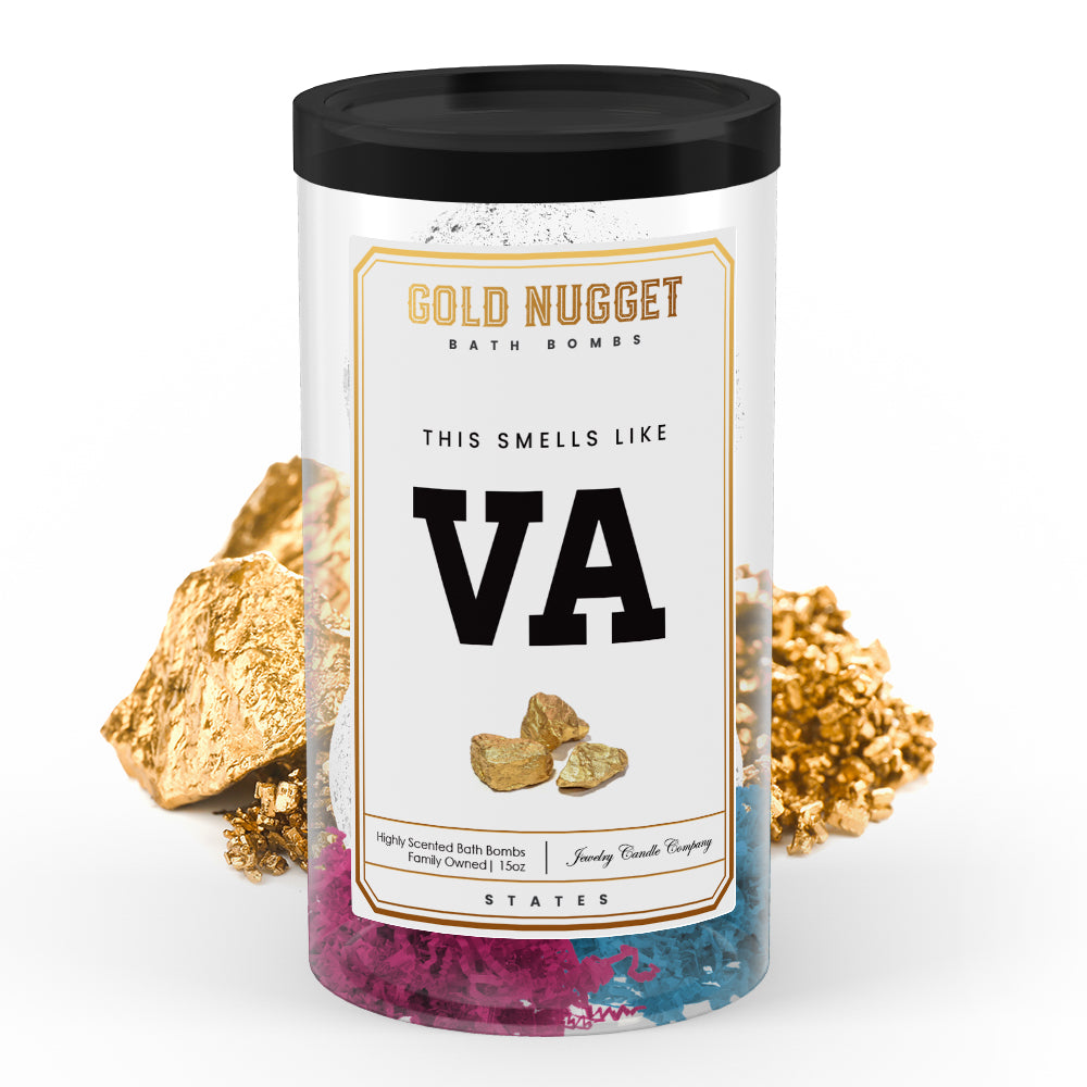 This Smells Like VA State Gold Nugget Bath Bombs
