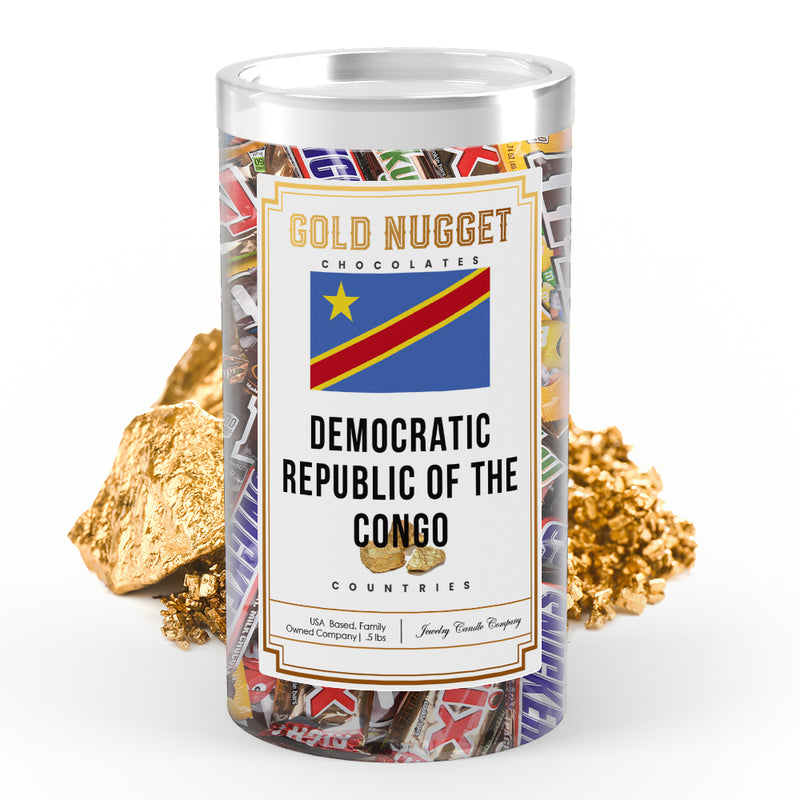 Democratic Republic Of The Congo Countries Gold Nugget Chocolates