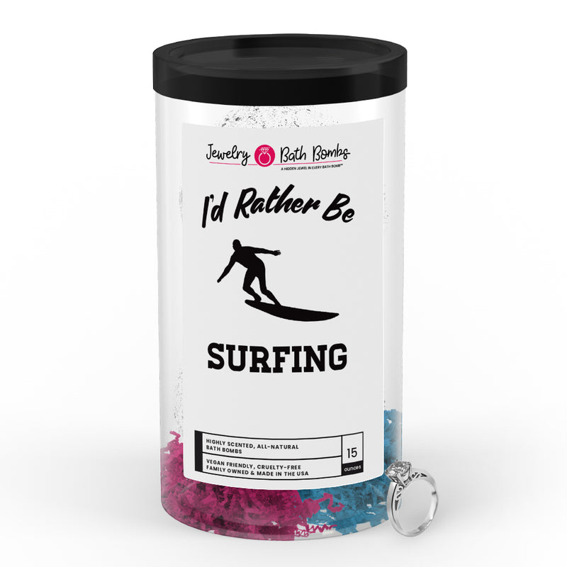 I'd rather be Surfing Jewelry Bath Bombs