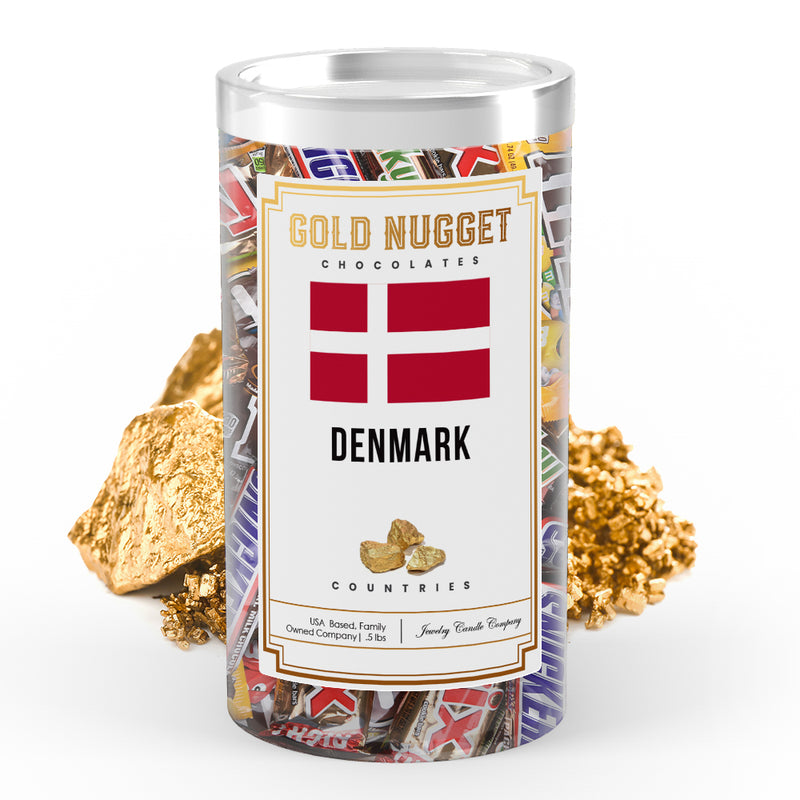 Denmark Countries Gold Nugget Chocolates
