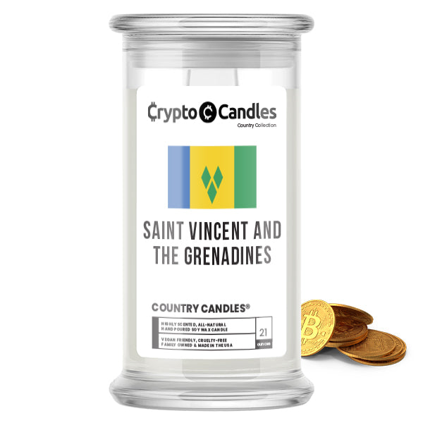 Saint Vincent and the Grenadines Country Crypto Candles