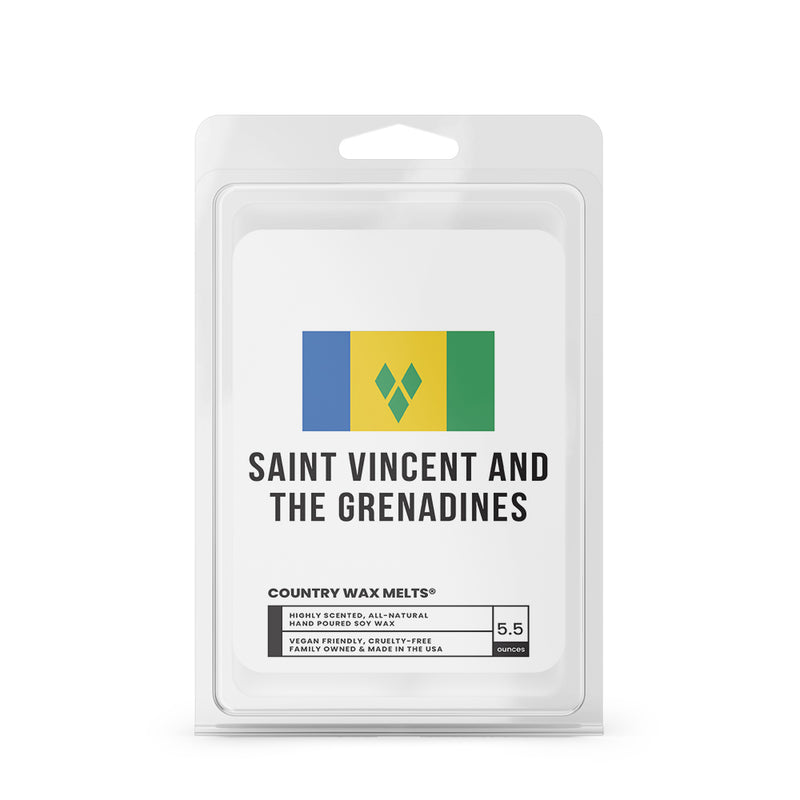 Saint Vincent and The Grenadines Country Wax Melts