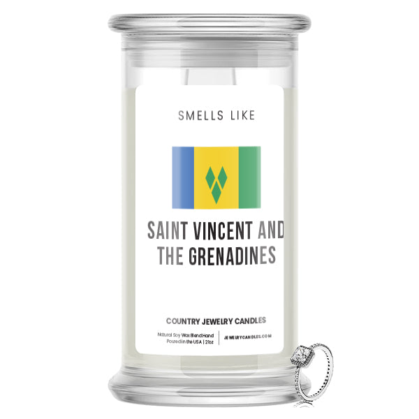 Smells Like Saint Vincent and The Grenadines Country Jewelry Candles