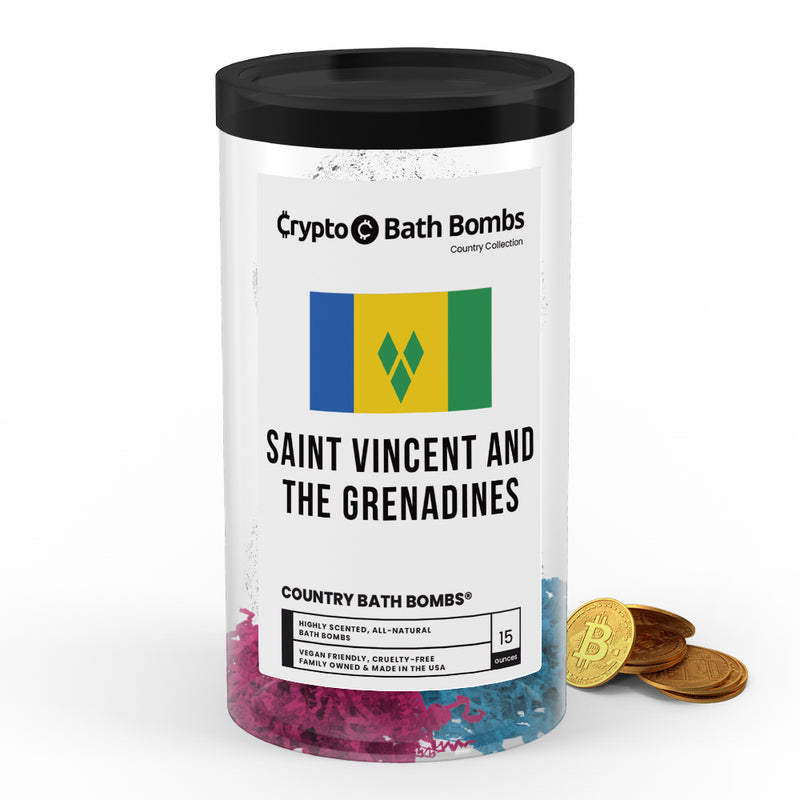 Saint Vincent and the Grenadines Country Crypto Bath Bombs
