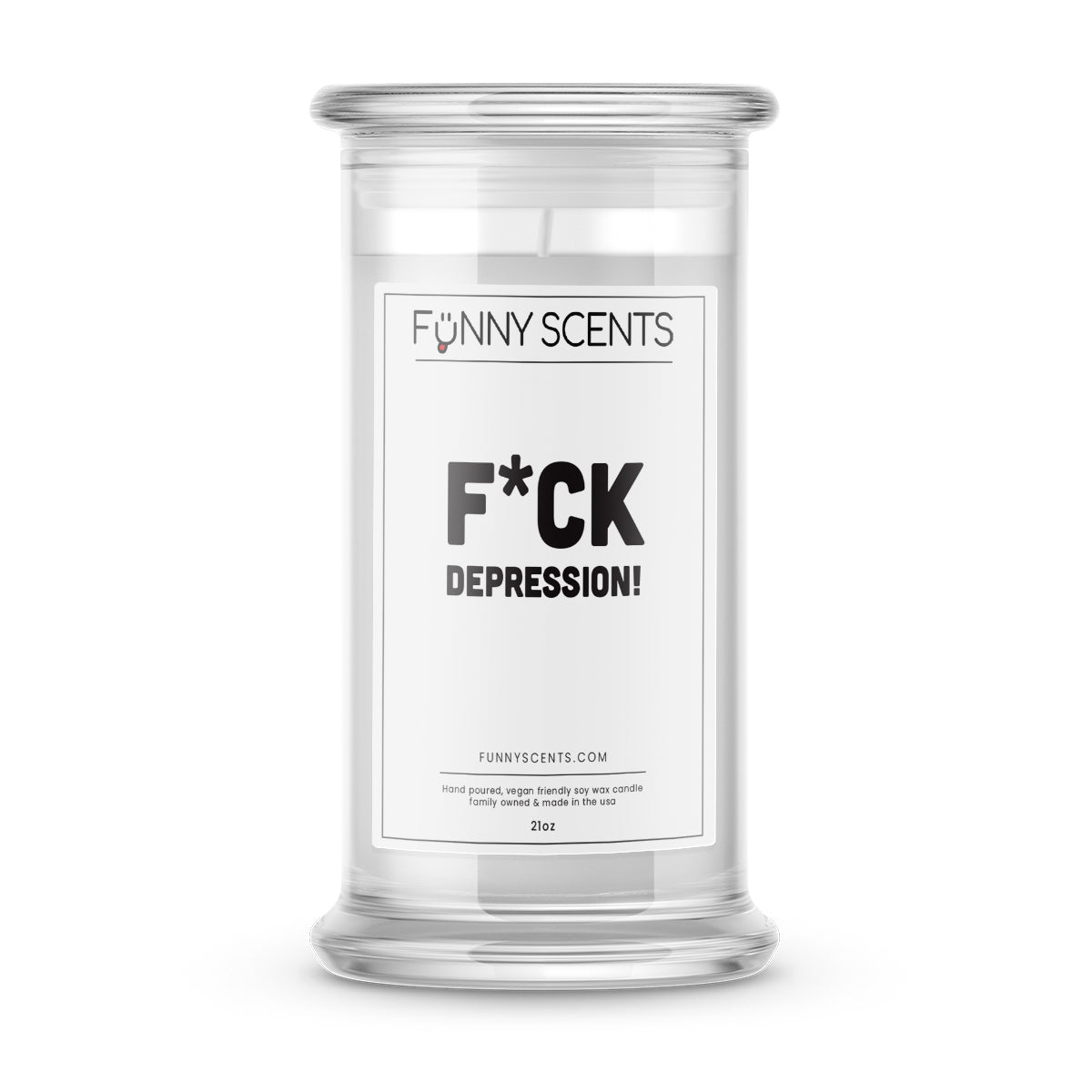 F*ck Depression! Funny Candles