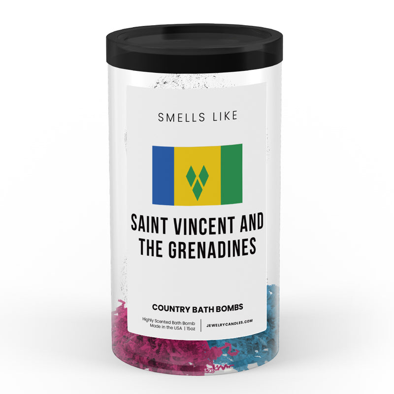 Smells Like Saint Vincent and The Grenadines Country Bath Bombs