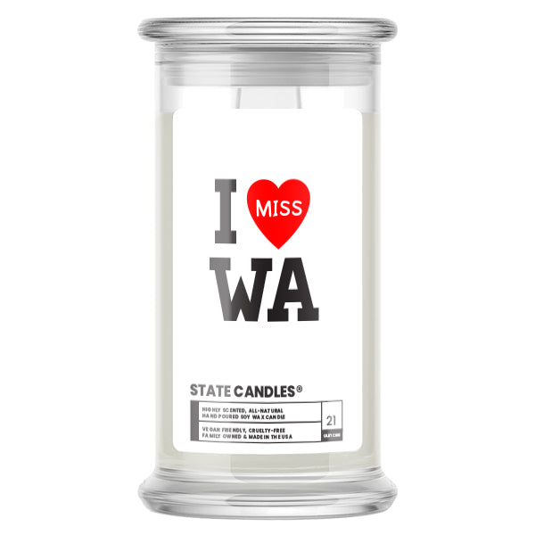 I miss WA State Candle