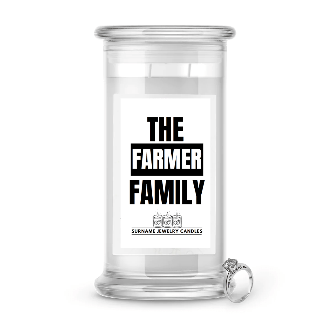 The Farmer Family | Surname Jewelry Candles