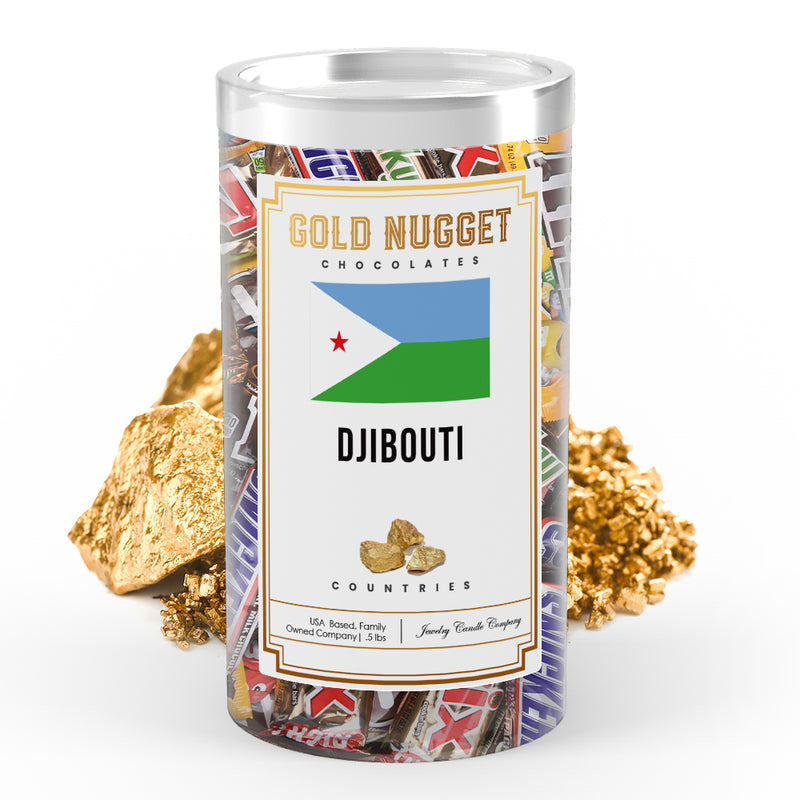 Djibouti Countries Gold Nugget Chocolates