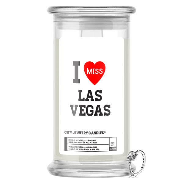 I miss Las Vegas City Jewelry Candles