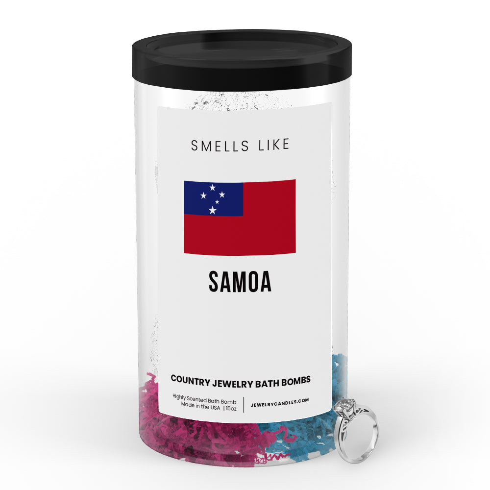 Smells Like Samoa Country Jewelry Bath Bombs