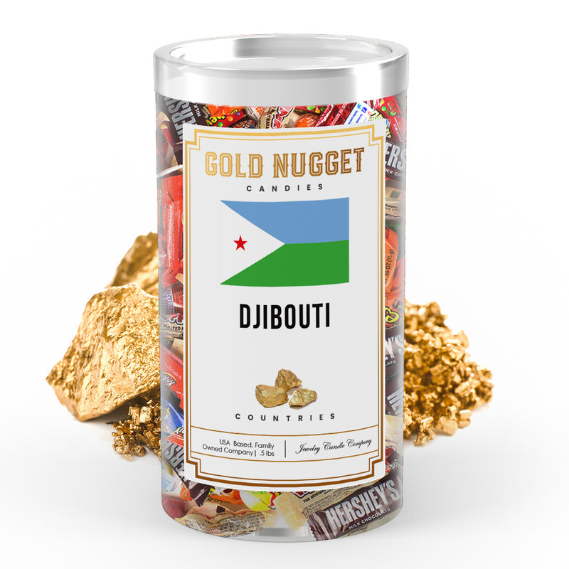 Djibouti Countries Gold Nugget Candy