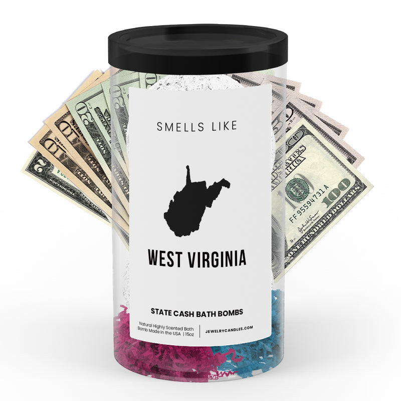 Smells Like West Virginia State Cash Bath Bombs