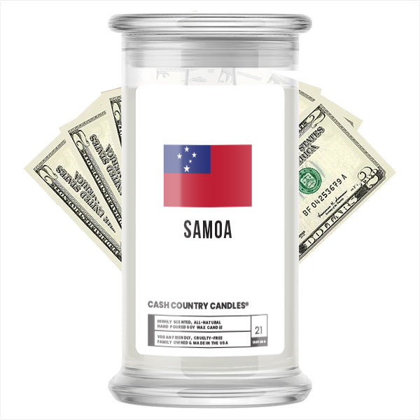 Samoa Cash Country Candles