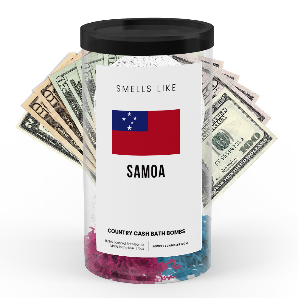 Smells Like Samoa Country Cash Bath Bombs