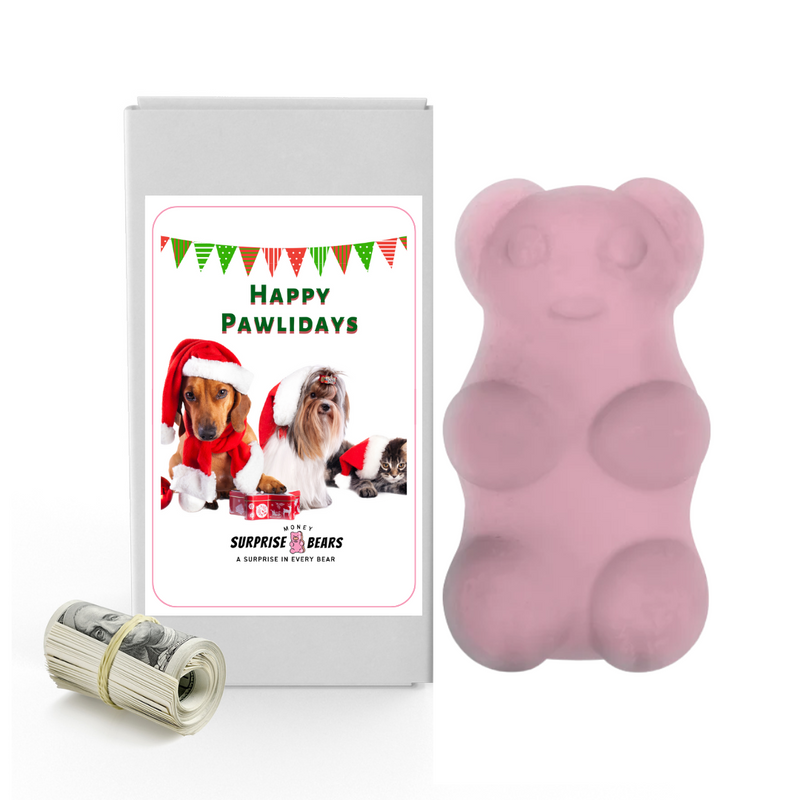 Happy Pawlidays 12 | Christmas Surprise Cash Bears