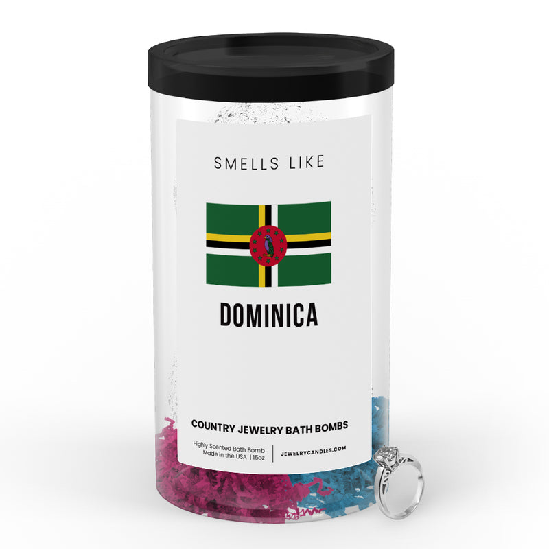 Smells Like Dominica Country Jewelry Bath Bombs
