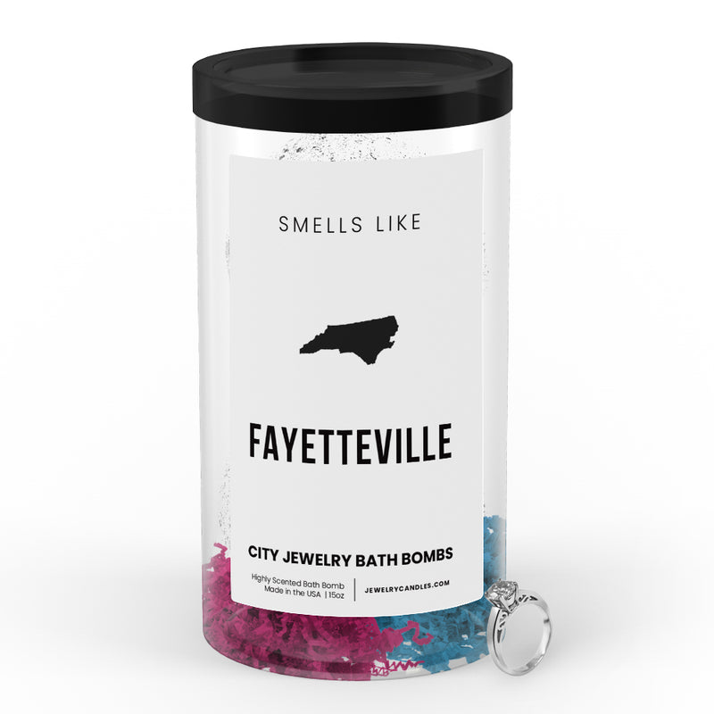 Smells Like Fayetteville City Jewelry Bath Bombs