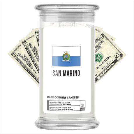 san marino cash candles