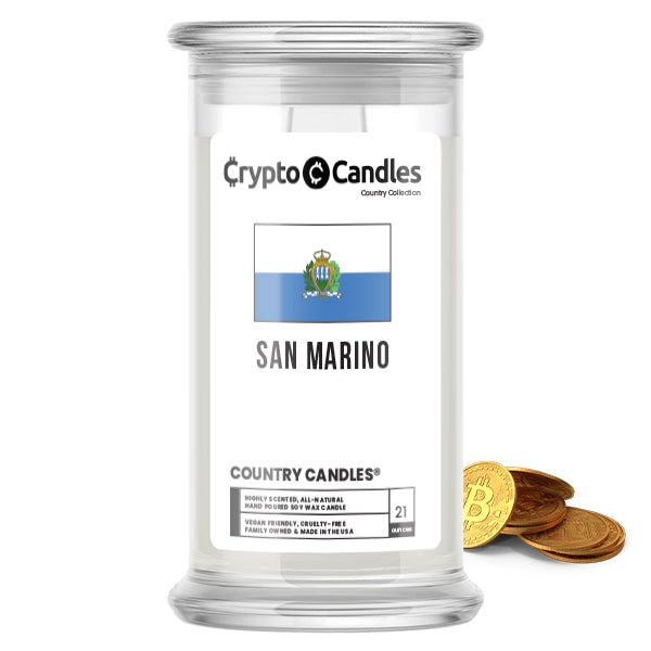 San Marino Country Crypto Candles