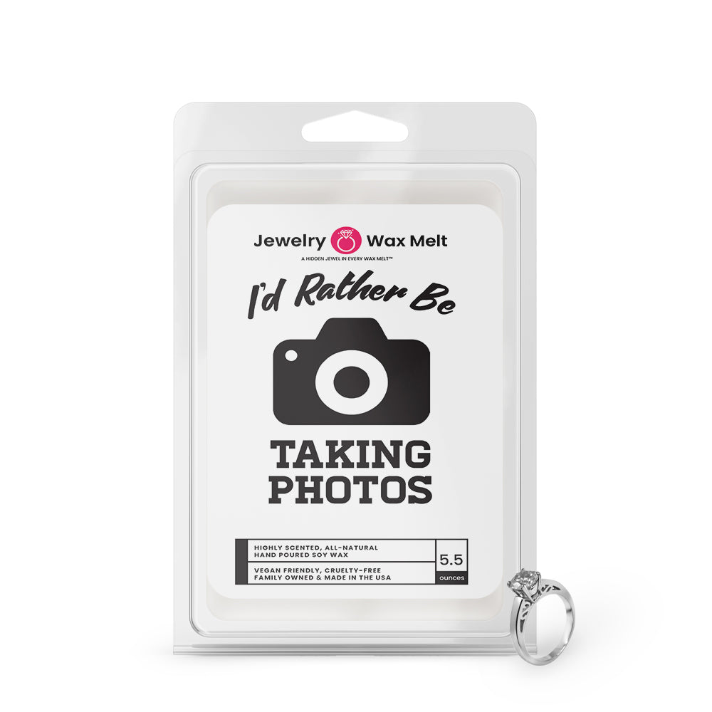 I'd rather be Taking Photos Jewelry Wax Melts