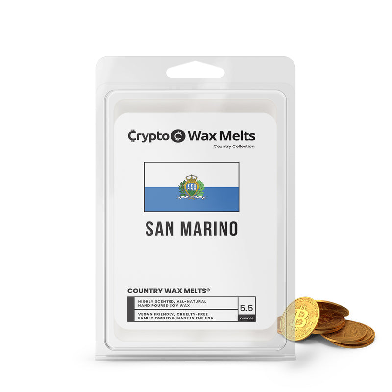 San Marino Country Crypto Wax Melts