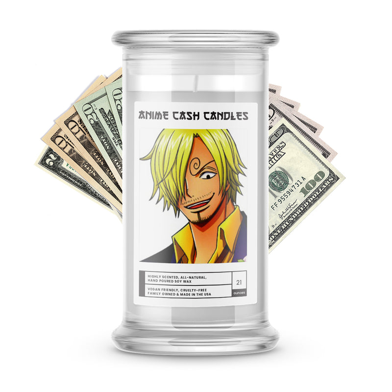Sanji | Anime Cash Candle