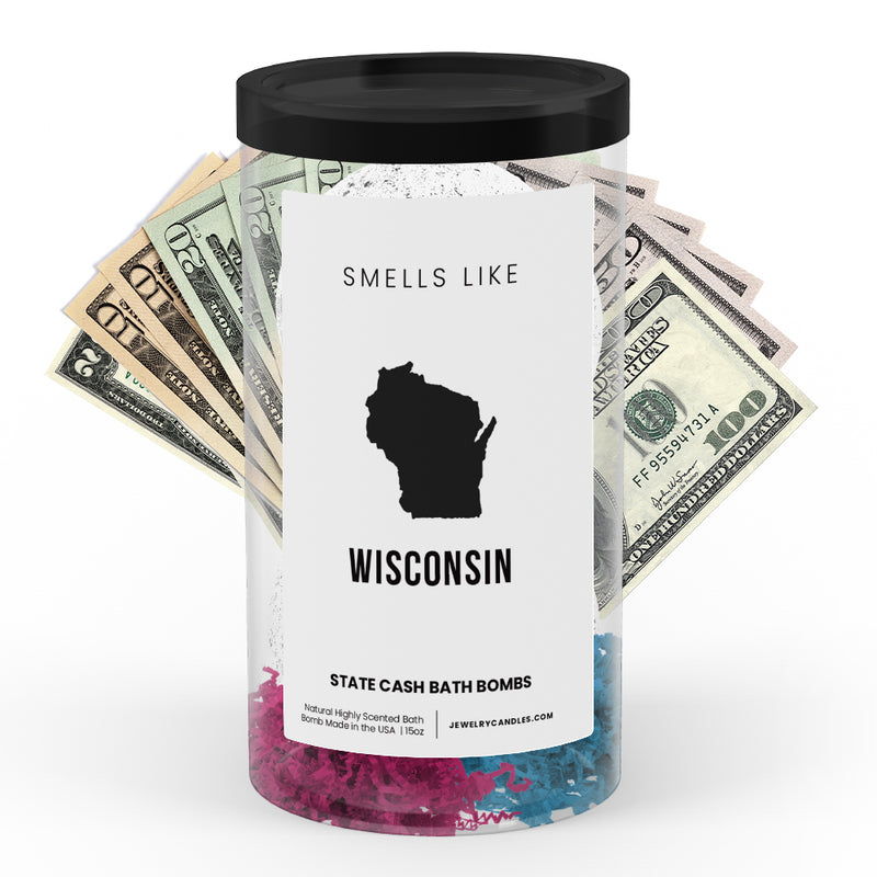 Smells Like Wisconsin State Cash Bath Bombs
