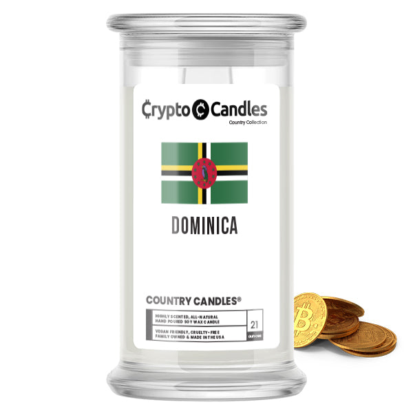 Dominica Country Crypto Candles