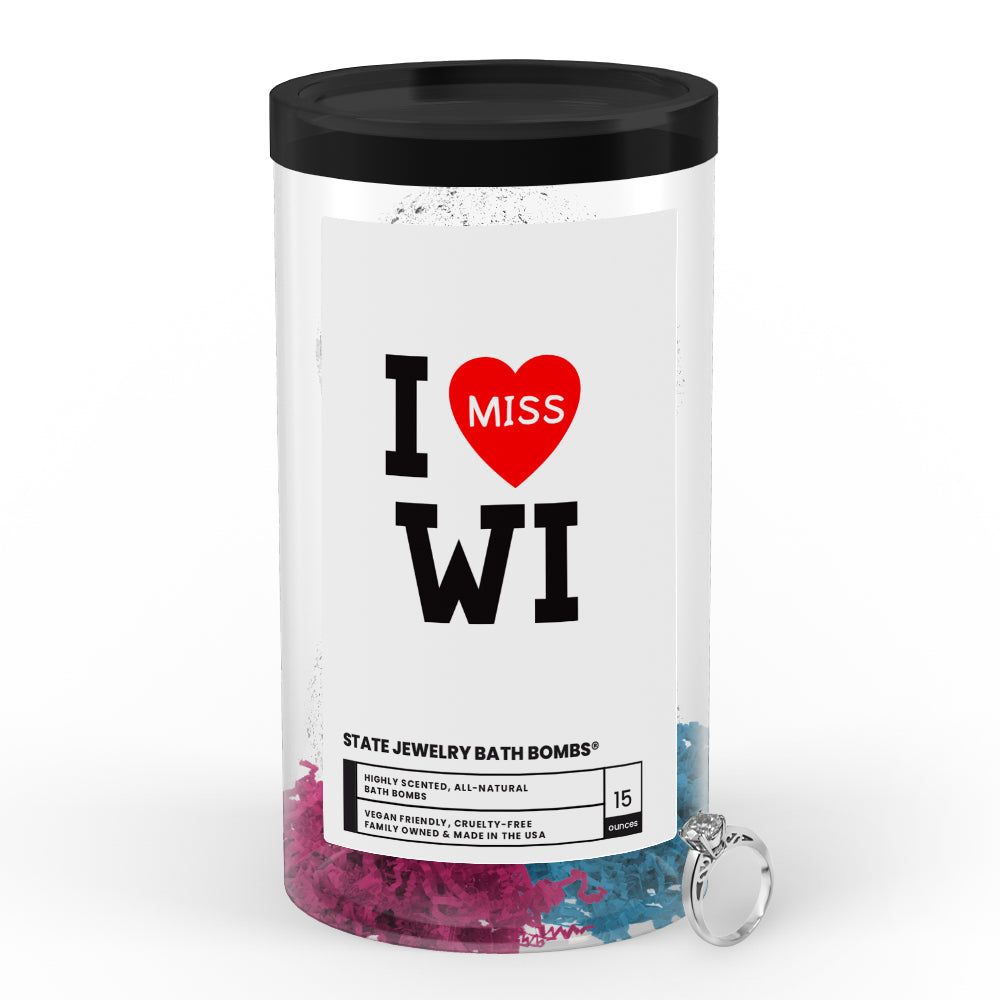 I miss WI State Jewelry Bath Bombs