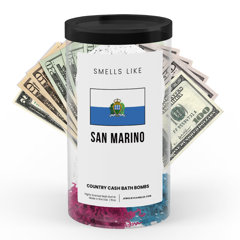 Smells Like San Marino Country Cash Bath Bombs