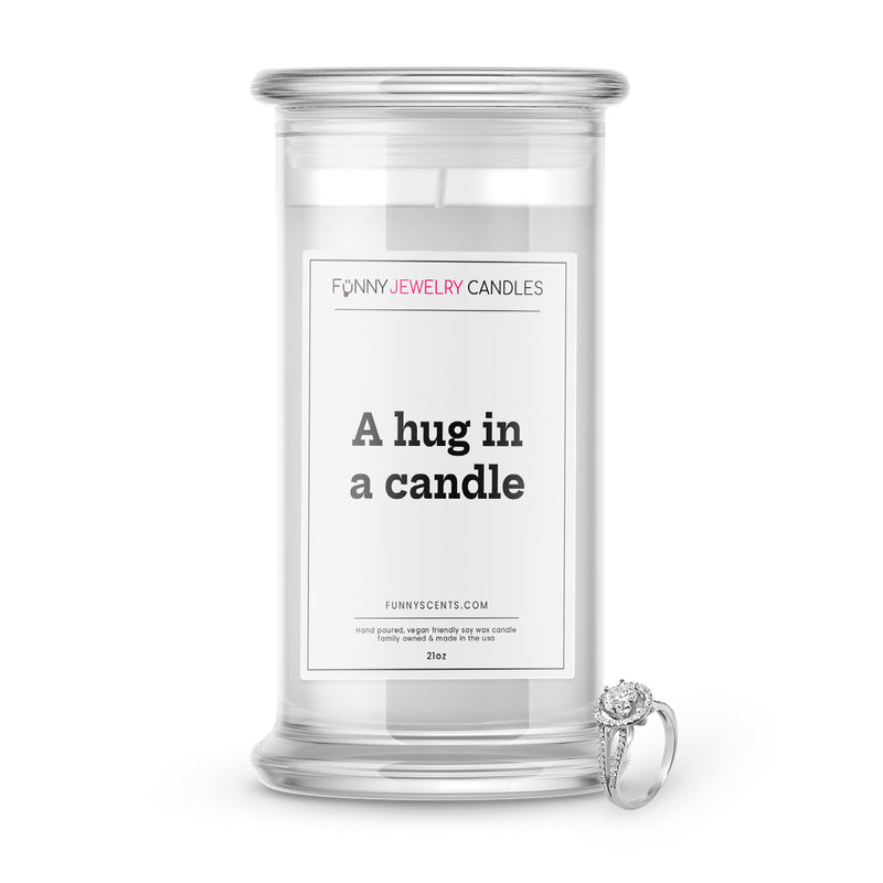 A hug in Candle Jewelry Funny Candles