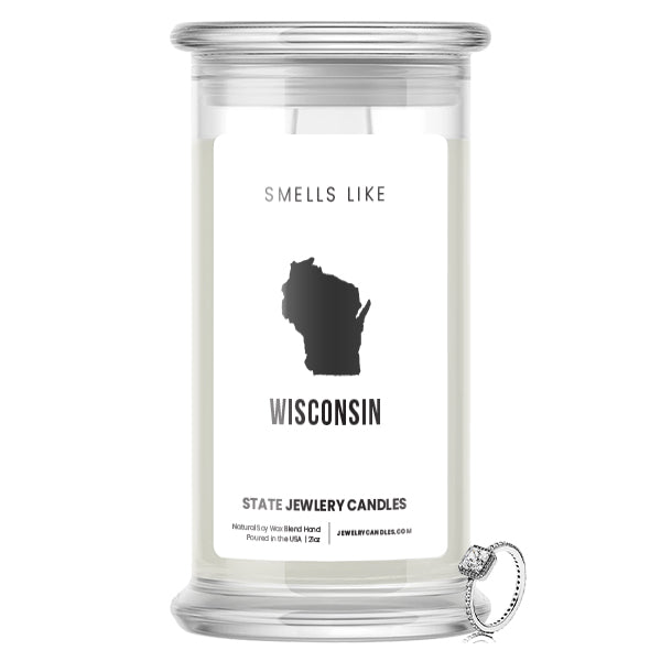 Smells Like Wisconsin State Jewelry Candles