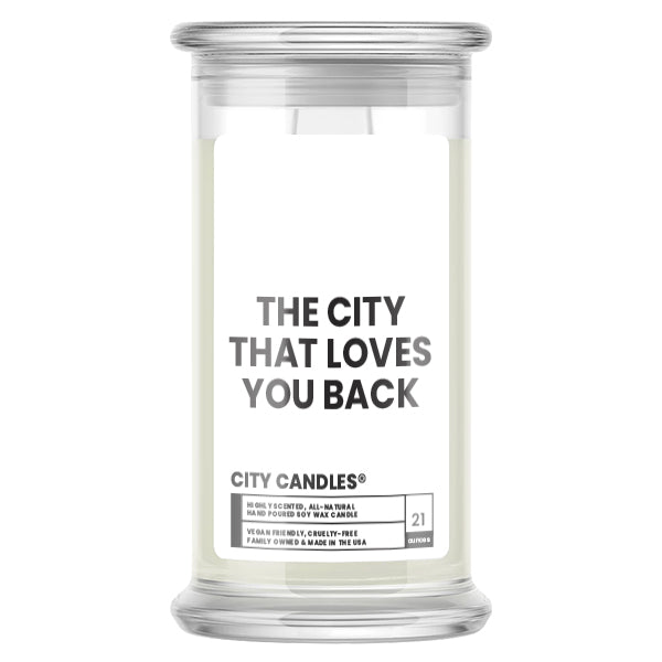 The City That Loves You Back City Candle
